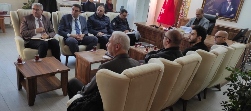 Kadına Yönelik Şiddetle Mücadele Toplantısı Yapıldı