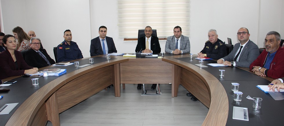 KADINA YÖNELİK ŞİDDETLE MÜCADELE TOPLANTISI YAPILDI