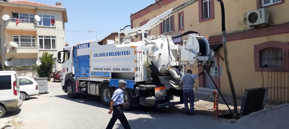 Kanalizasyon ve Yağmur Hatları Temizlendi