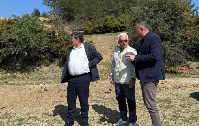 Karainebeyli Köyü’ne Yangın Havuzu İnşa Ediliyor