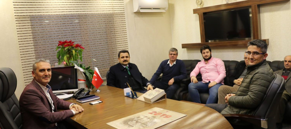 KAŞDEMiR AK PARTi iLÇE BAŞKANLIĞINI ZiYARET ETTi