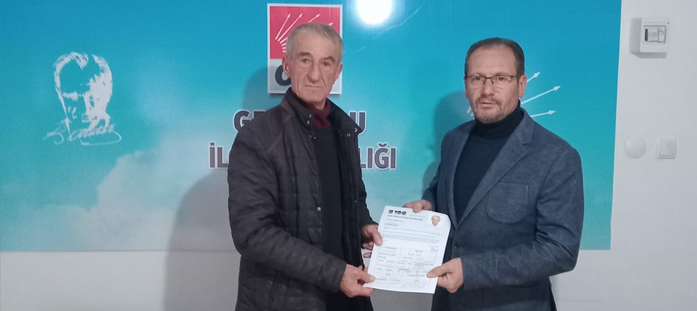 Kaya, İl Genele Aday Adaylık Başvurusunu Yaptı