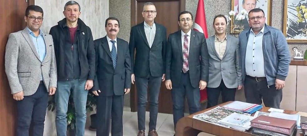 Kaya ve Çetin’den İl Tarım Müdürüne Ziyaret
