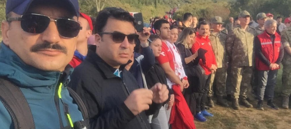 Kaymakam Abacı, 57. Alay Vefa Yürüyüşüne Katıldı