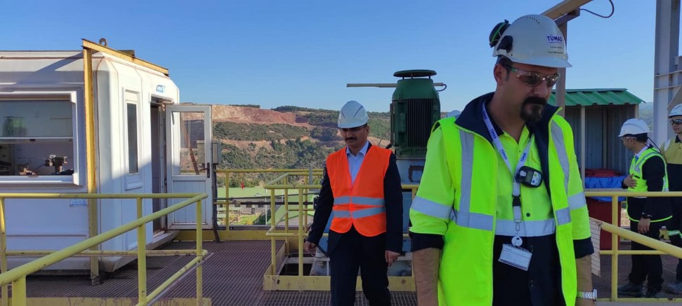 Kaymakam Abacı, Altın Maden İşletmesini Ziyaret Etti