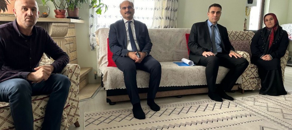 Kaymakam Abacı’dan Aile Ziyaretleri