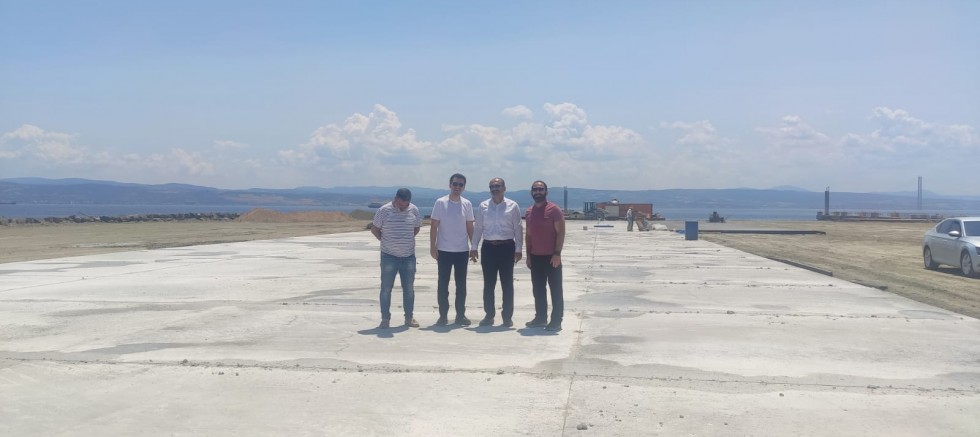 Kaymakam Abacı'dan Feribot İskelesinde İnceleme