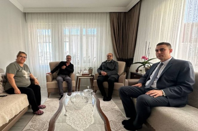 Kaymakam Abacı’dan Gazi Ailelerine Ziyaret