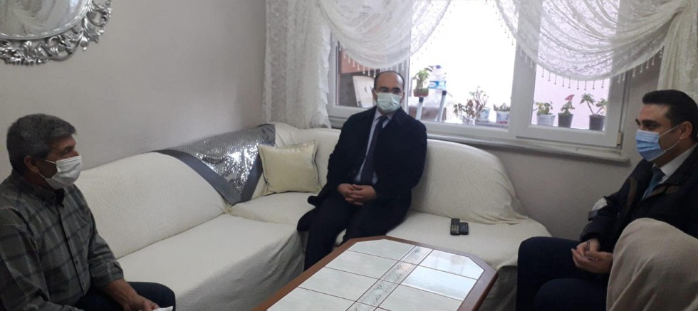 Kaymakam Abacı’dan Gazi Ailesine Ziyaret