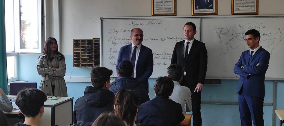 Kaymakam Abacı’dan Gelibolu Anadolu Lisesi’ne Ziyaret