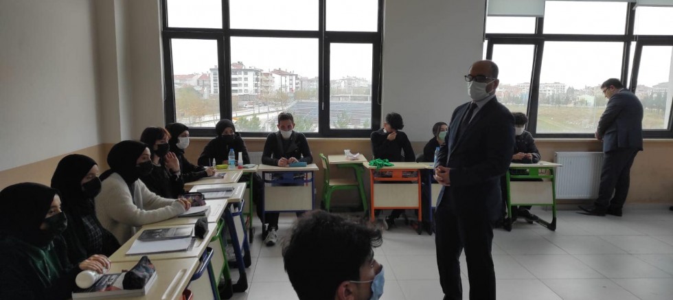 Kaymakam Abacı’dan İmam Hatip Lisesi’ne Ziyaret