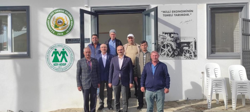 Kaymakam Abacı’dan Kavakköy Tarımsal Kalkınma Kooperatifine Ziyaret