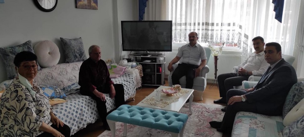 Kaymakam Abacı’dan Kıbrıs Gazisi Coşan’a Ziyaret