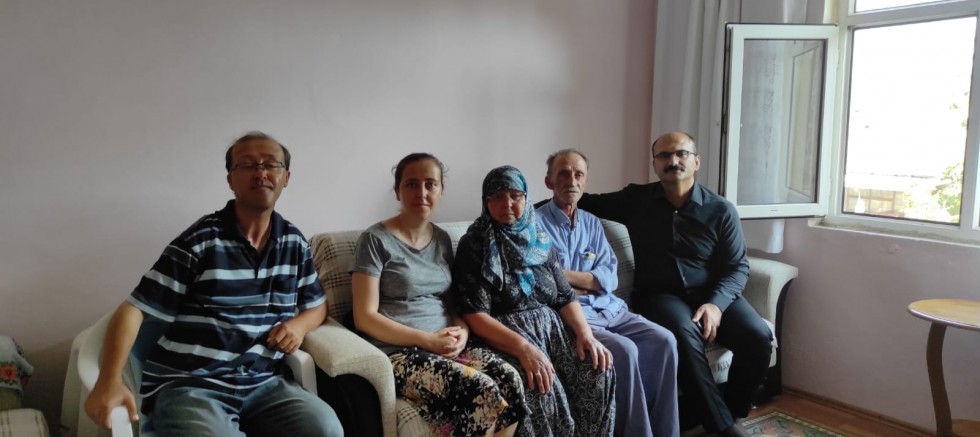 Kaymakam Abacı’dan Kıbrıs Gazisine Ziyaret