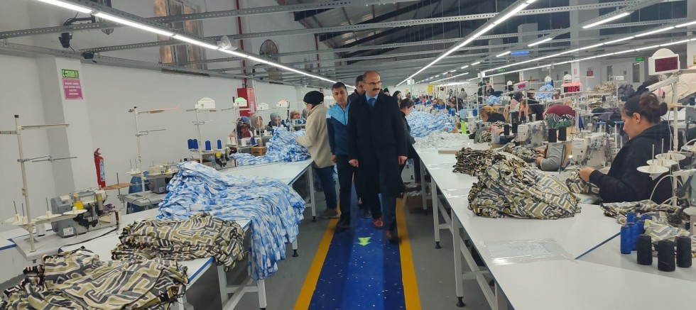 Kaymakam Abacı’dan Mktex Tekstil’e Ziyaret