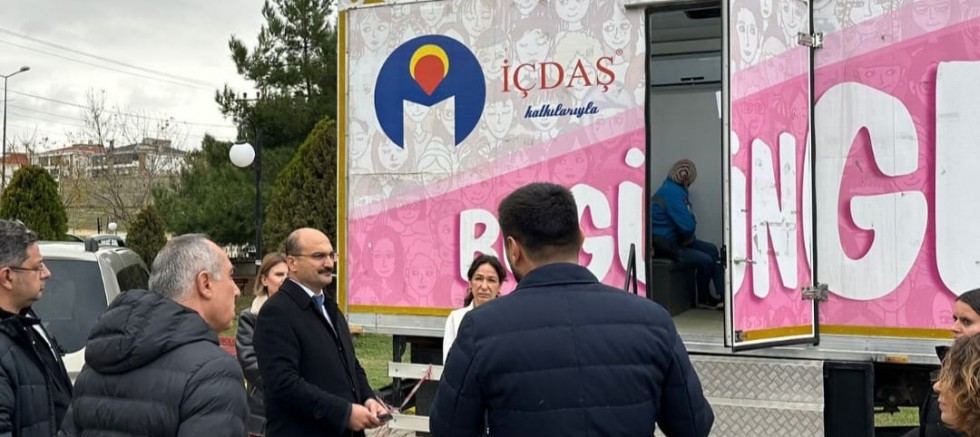Kaymakam Abacı’dan Mobil Kanser Tarama Aracına Ziyaret