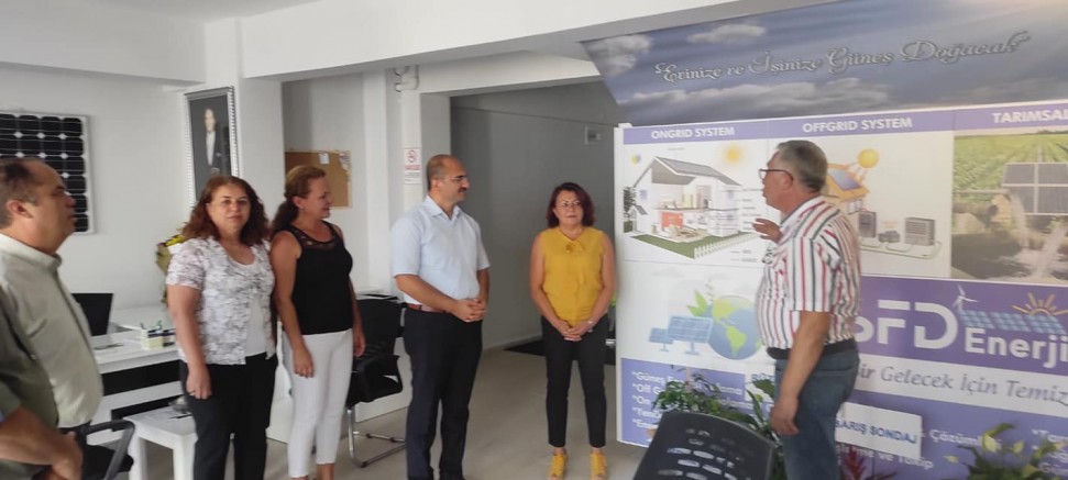 Kaymakam Abacı’dan SDF Enerji’ye Ziyaret