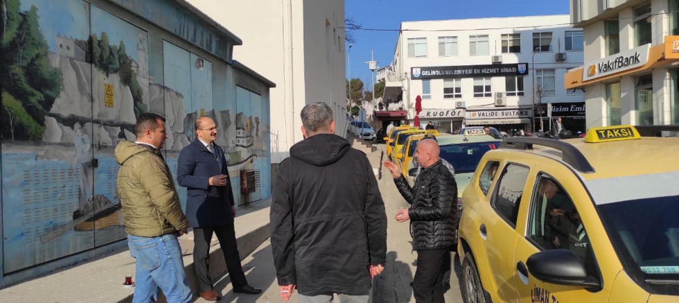 Kaymakam Abacı’dan Taksi Şoförlerine Ziyaret