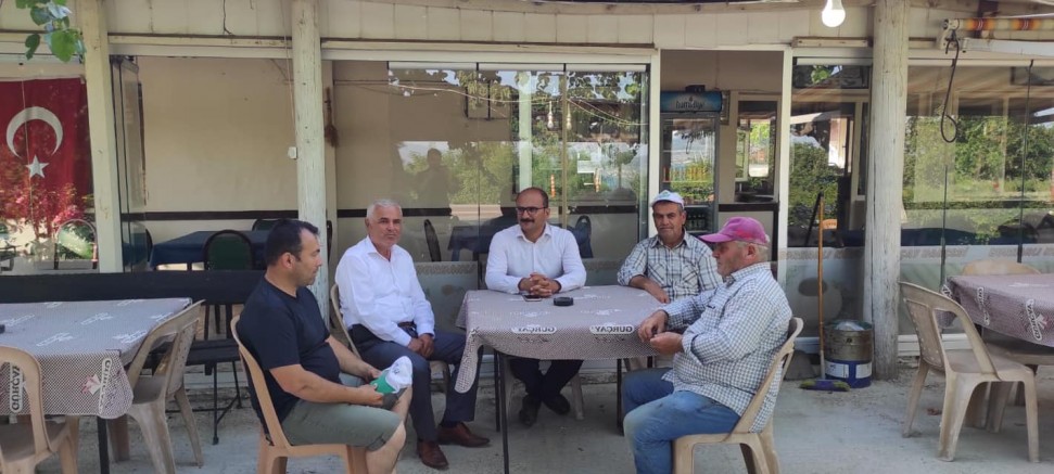 Kaymakam Abacı’dan Tayfur ve Burhanlı Köyüne Ziyaret