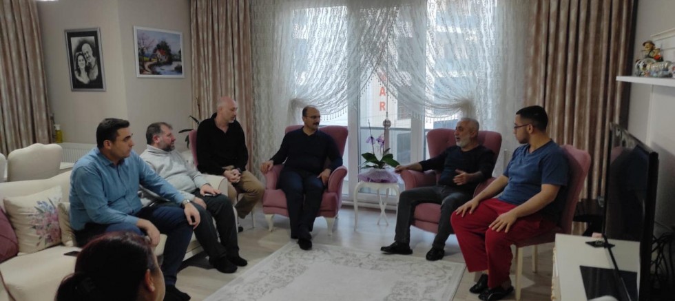 Kaymakam Abacı, Depremzede Aileleri Ziyaret Etti
