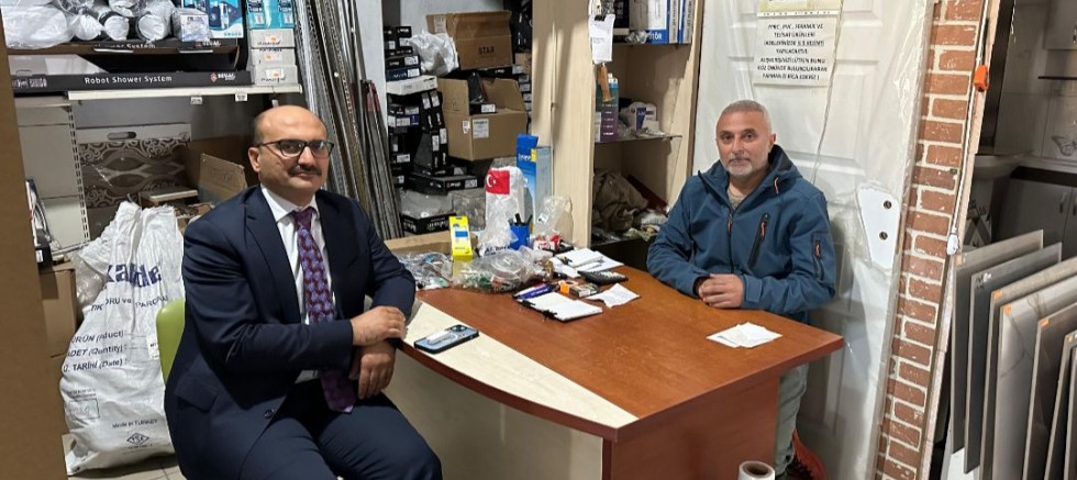 Kaymakam Abacı, İşyeri Ziyaretlerini Sürdürüyor