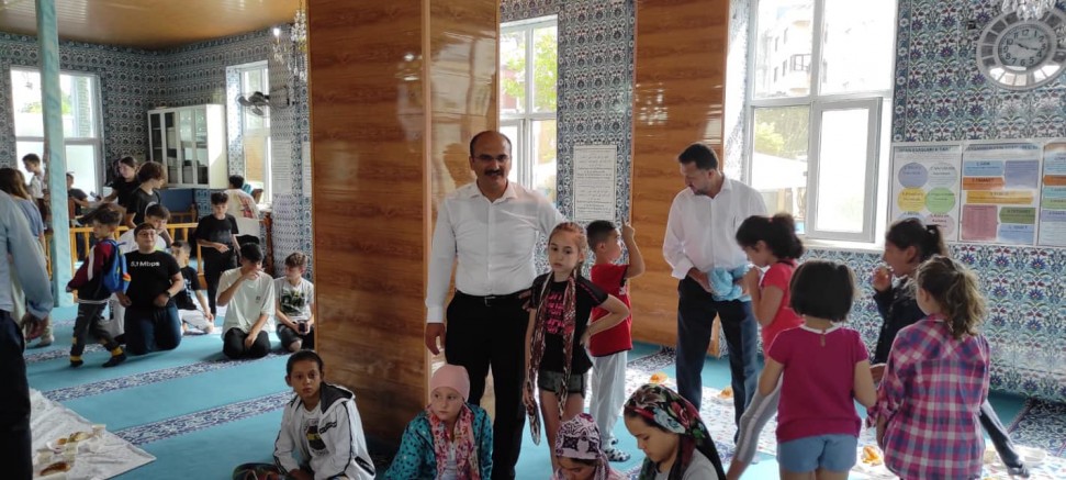 Kaymakam Abacı, Kuran Kursu Öğrencileriyle Kahvaltıda Buluştu