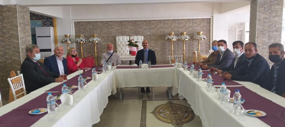 Kaymakam Abacı, Mahalle Muhtarlarıyla Görüştü