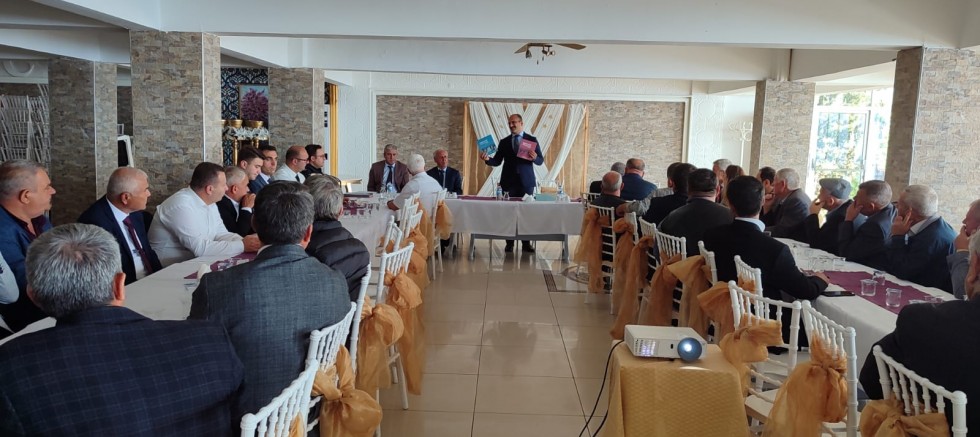 Kaymakam Abacı, Muhtarlarla Buluştu