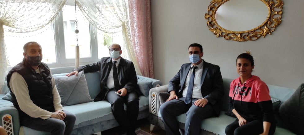 Kaymakam Abacı’nın Aile Ziyaretleri Devam Ediyor
