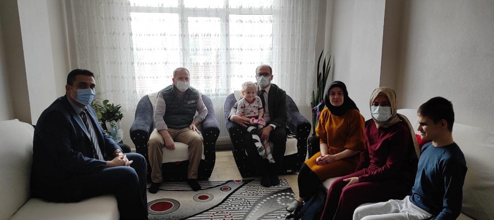 Kaymakam Abacı’nın Aile Ziyaretleri Devam Ediyor