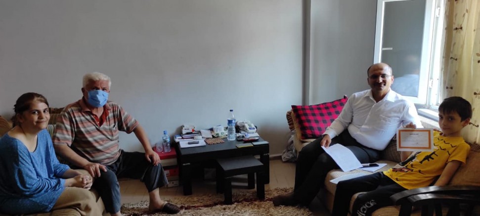 Kaymakam Abacı’nın Aile Ziyaretleri Devam Ediyor