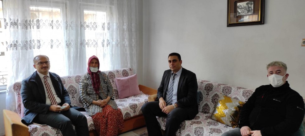 Kaymakam Abacı’nın Aile Ziyaretleri Devam Ediyor
