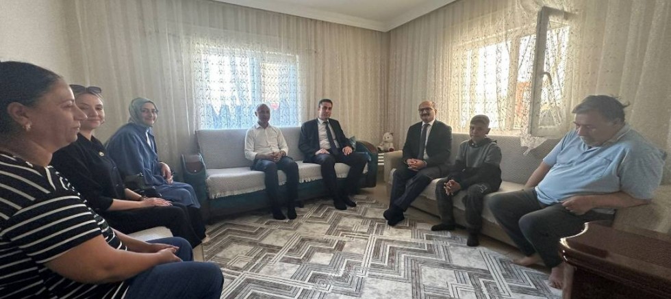 Kaymakam Abacı’nın Aile Ziyaretleri Sürüyor