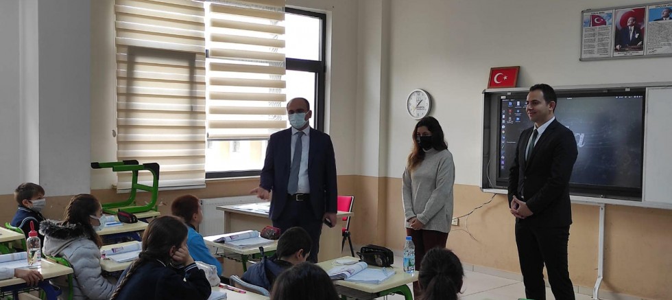 Kaymakam Abacı’nın Okul Ziyaretleri Devam Ediyor