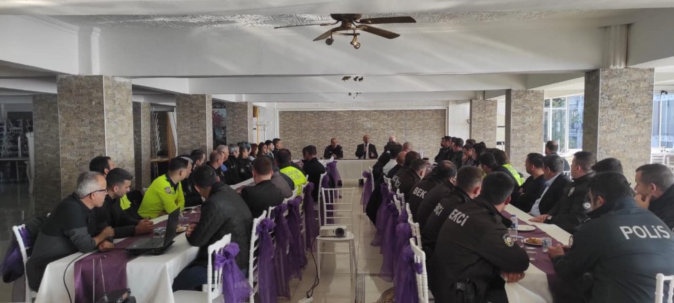 Kaymakam Abacı, Polis ve Jandarma Personeliyle Bir Araya Geldi