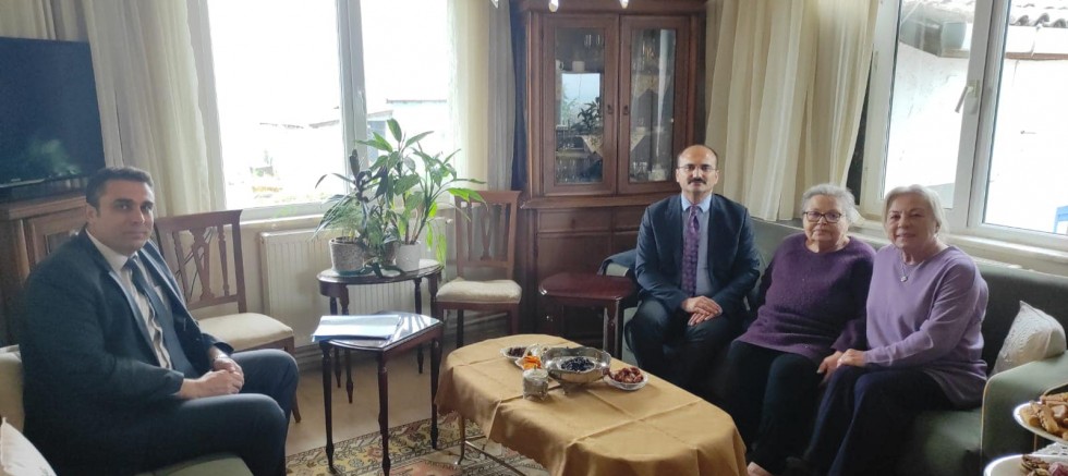 Kaymakam Abacı, Şehit Aileleri Ziyaret Etti