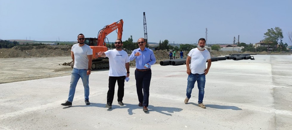 Kaymakam Abacı, Yeni Feribot İskelesi Çalışmalarını İnceledi