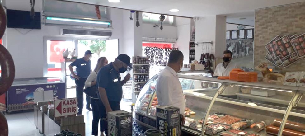 Kaymakam Kılınçkaya’dan Koronavirüs Denetimi