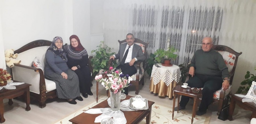 KAYMAKAM KILINÇKAYA’DAN ŞEHiT AiLESi ZiYARETi