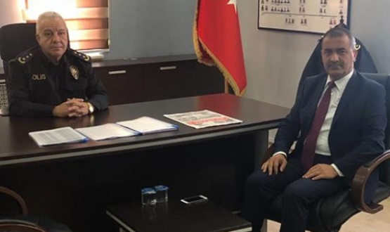 Kaymakam Kılınçkaya’dan Yeni Müdür Güçlü’ye Ziyaret