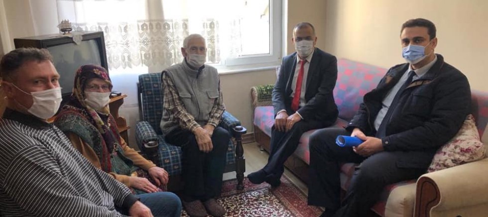 Kaymakam Kılınçkaya Ev Ziyaretlerini Sürdürüyor