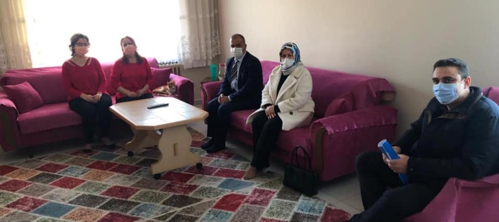 Kaymakam Kılınçkaya Ev Ziyaretlerini Sürdürüyor
