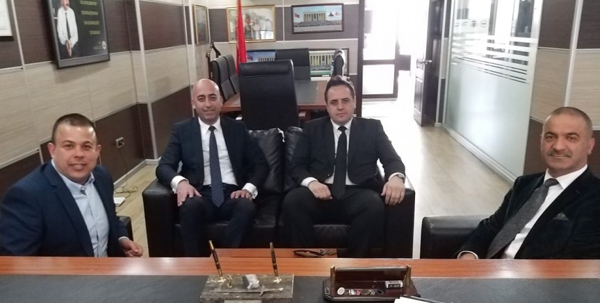 Kaymakamdan Çetin’e Ziyaret