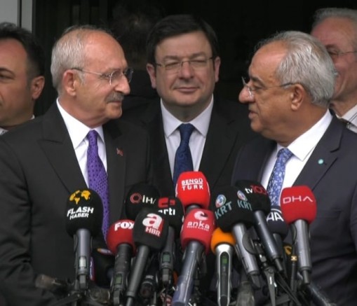 Kemal Kılıçdaroğlu'na CHP'li Erkek Eşlik Etti