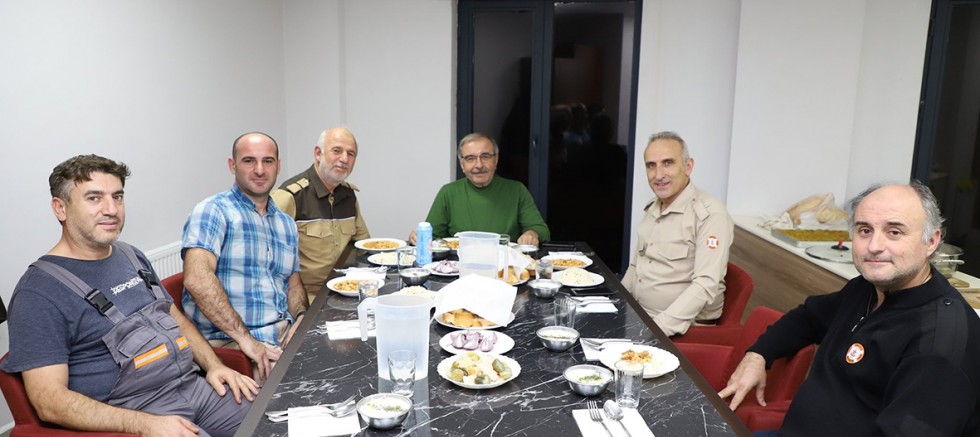 Kılavuzluk İstasyonu Personeli İle Yemekte Buluştu
