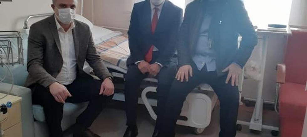 Kılınçkaya ve Sürücü'den Ziyaret