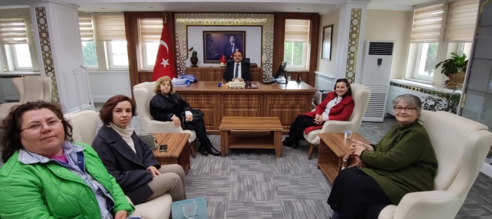 Koza Kadınlar Kooperatifinden Kaymakam Abacı’ya Ziyaret