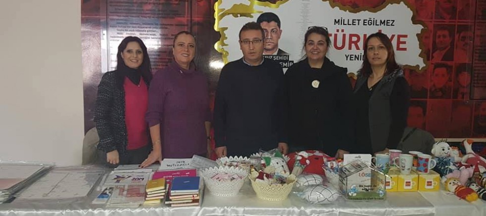 LöSEV iKiNCi STANDINI 100.YIL ORTAOKULU’NDA AÇTI