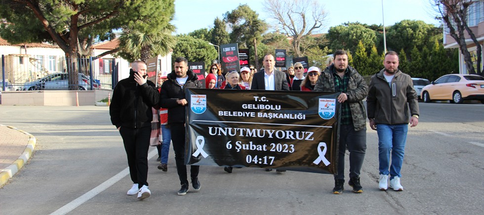 Maraş Depreminin 1. Yıldönümünde Anma Programı Düzenlendi