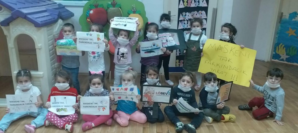 “Maskeni Tak, Farkındalık Yarat”